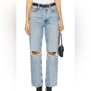 Agolde 90s Boyfriend Distressed Denim Size 27